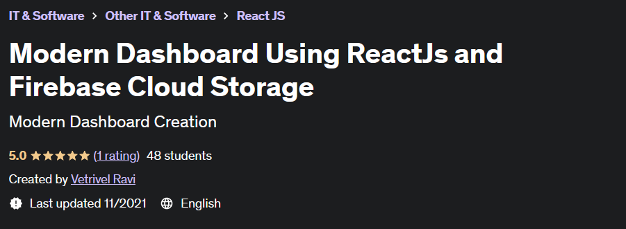 Pictures · Udemy — Modern Dashboard Using ReactJs and Firebase Cloud Storage 2021-11