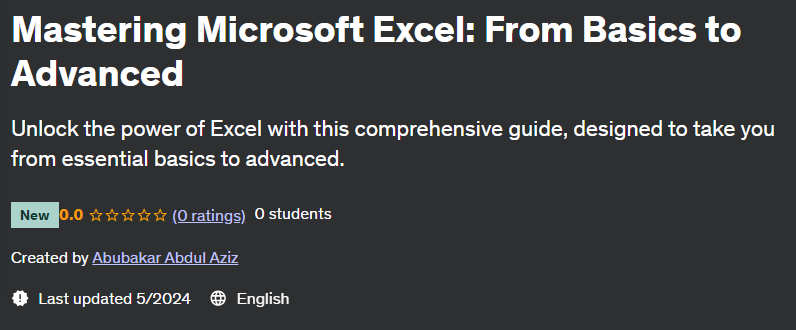 Pictures · Udemy — Mastering Microsoft Excel: From Basics to Advanced 2024-5