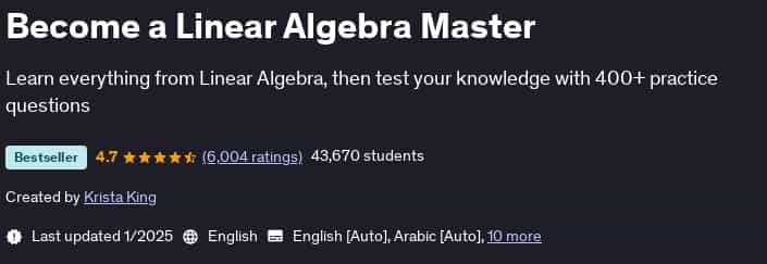Pictures · Udemy — Become a Linear Algebra Master 2025-1