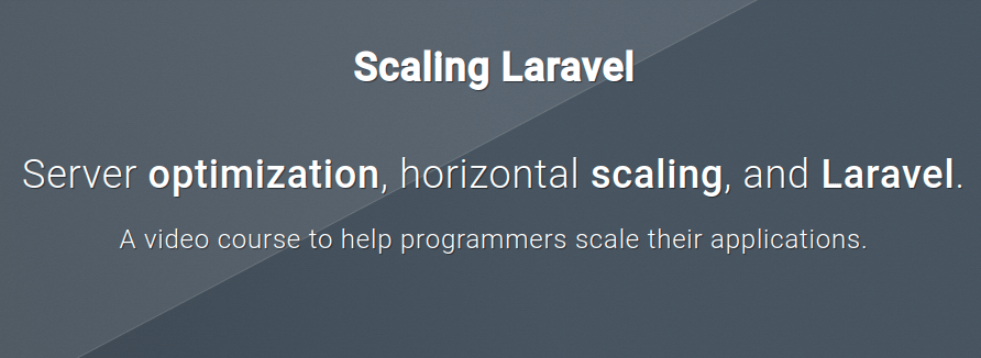 Pictures · Servers For Hackers — Scaling Laravel 2022-10