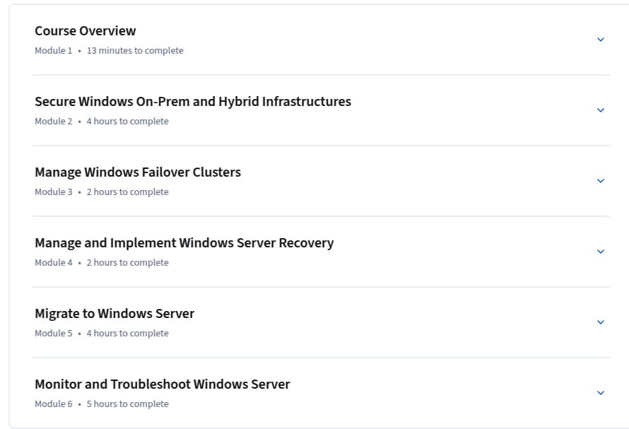 コースのトピック · ☆☆☆801●設定 Windows ハイブリッドサーバー 高度サービス 2026-2