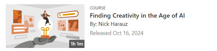 Pictures · LinkedIn — Finding Creativity in the Age of AI 2024-10