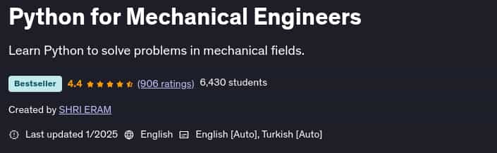 Pictures · Python for Mechanical Engineers 2025-1