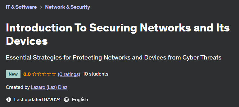 Pictures · Udemy — Introduction To Securing Networks and Its Devices 2024-9