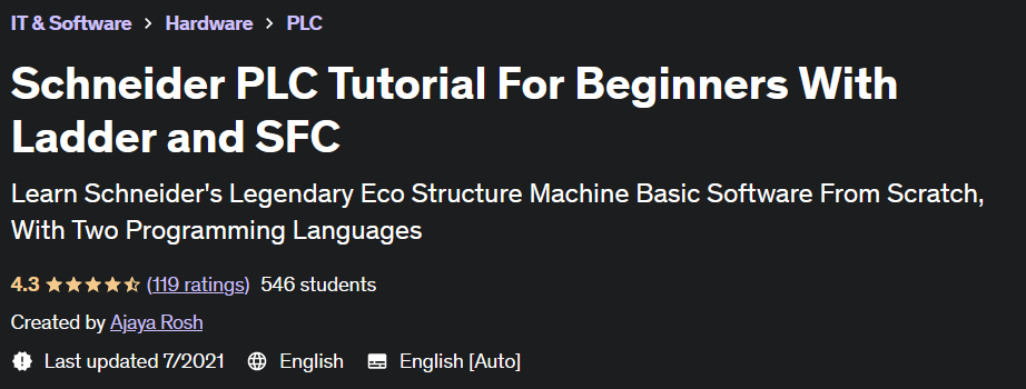 Pictures · Udemy — Schneider PLC Tutorial For Beginners With Ladder and SFC 2021-7