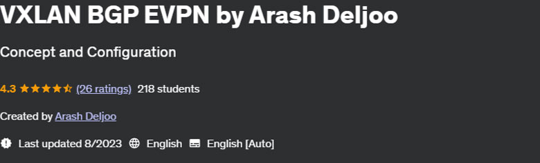 Pictures · Udemy — VXLAN BGP EVPN by Arash Deljoo 2023-8