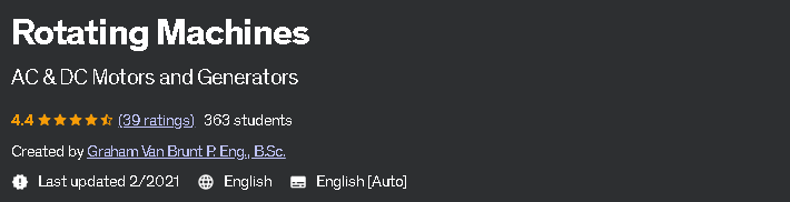 Pictures · Udemy — Rotating Machines 2021-2