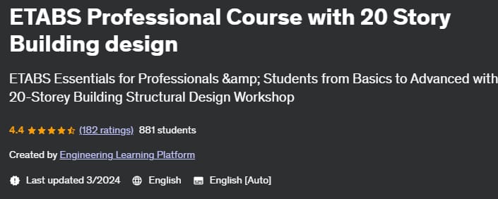 Pictures · Udemy — ETABS Professional Course with 20 Story Building design 2023-4