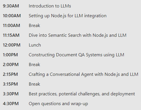 Course topics · Frontend Masters — Build AI powered Apps with OpenAI and Node.JS 2023-11