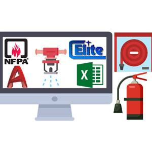 The Complete Fire Fighting with AutoCAD,Elite,Excel & NFPA 2025-9