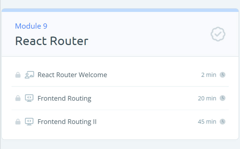 Course topics · React-Formula – Learn Frontend Development 2024-8