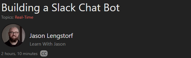 Pictures · Frontend Masters — Building a Slack Chat Bot 2023-8