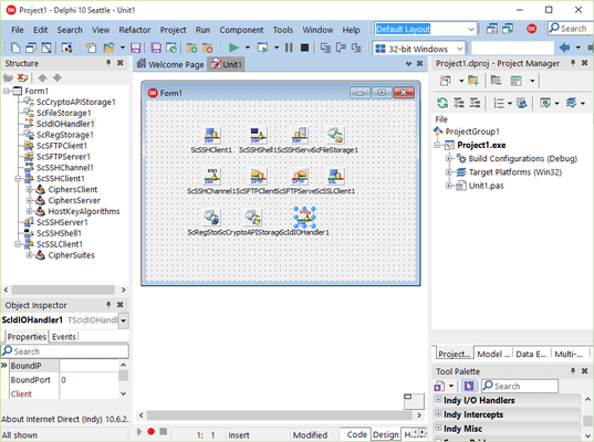 Изображения · Скриншоты SecureBridge v10.0.1 Для Дельфи 11