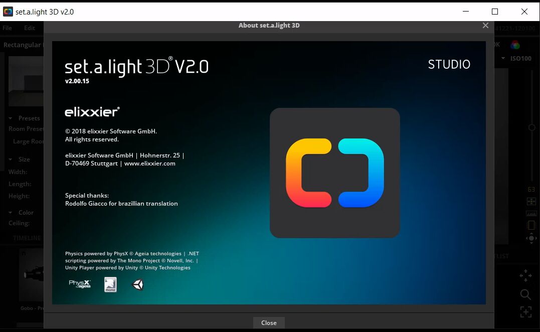 Pictures · set.a.light 3D STUDIO 2.00.15 Win/ 2.00.11 macOS