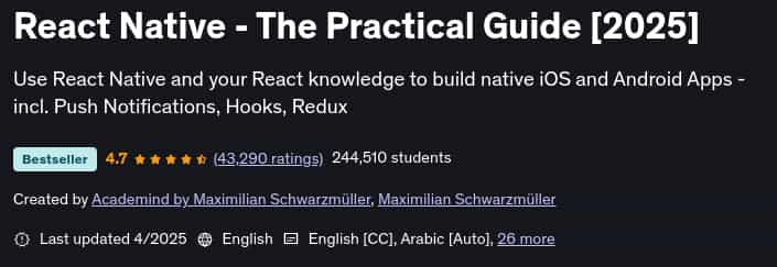 Pictures · React Native – The Practical Guide [2025] 2025-4