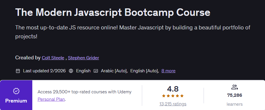 Pictures · The Modern Javascript Bootcamp Course 2026-2