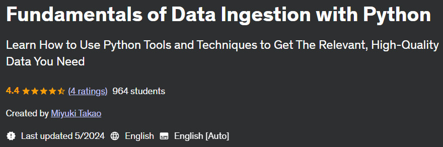 Pictures · Udemy — Fundamentals of Data Ingestion with Python 2024-5