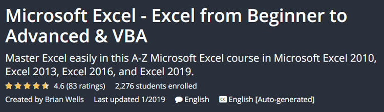 Pictures · Udemy — Microsoft Excel – Excel from Beginner to Advanced & VBA 2019-1