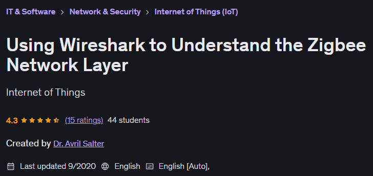 Pictures · Using Wireshark to Understand the Zigbee Network Layer 2020-9