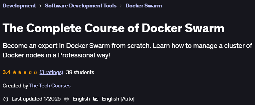Pictures · Udemy — The Complete Course of Docker Swarm 2025-1