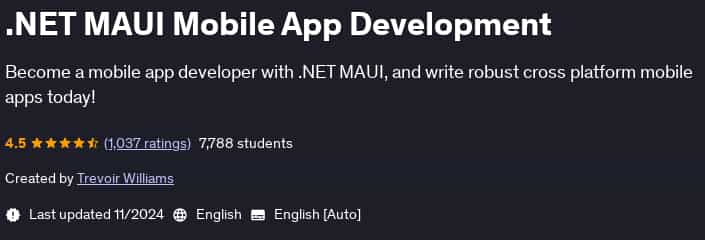 Pictures · .NET MAUI Mobile App Development 2024-11