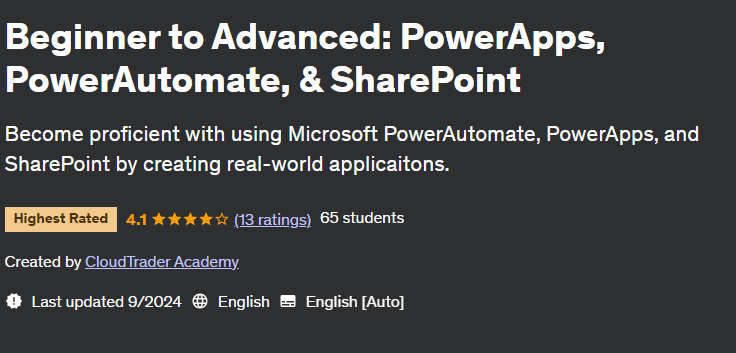 चित्र · प्रगति के लिए शुरुआती: PowerApps, PowerAutomate, और SharePoint 2024-7