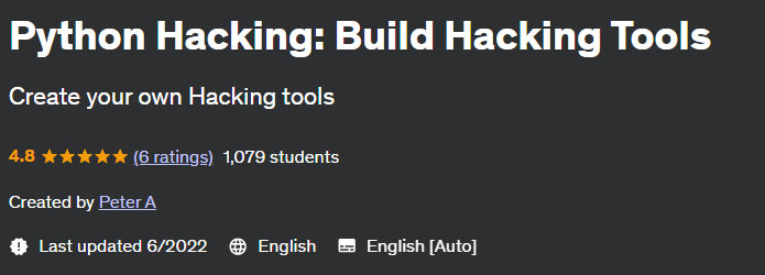 Pictures · Python Hacking: Build Hacking Tools 2022-6