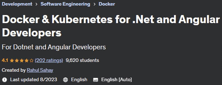 Pictures · Docker & Kubernetes for .Net and Angular Developers 2023-10