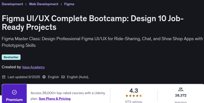 Bilder · Figma UI / UX Complete Bootcamp: Design 10 Job-Ready Projekte 2025-9