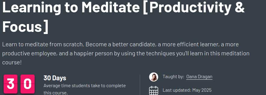 Pictures · ZeroToMastery — Learning to Meditate [Productivity & Focus] 2025-4