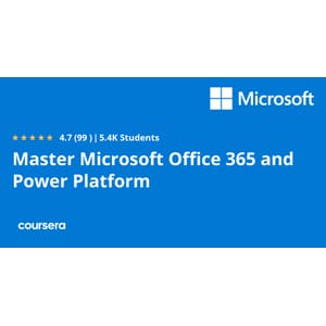 Coursera — Master Microsoft Office 365 and Power Platform Specialization 2025-1