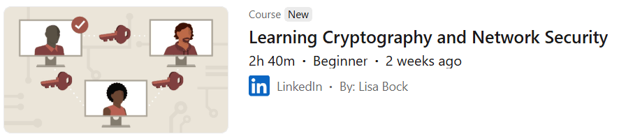 Pictures · LinkedIn — Learning Cryptography and Network Security 2025-1
