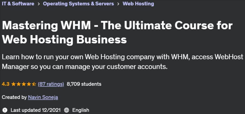 Pictures · Mastering WHM – The Ultimate Course for Web Hosting Business 2021-10