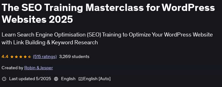 Pictures · Udemy — The SEO Training Masterclass for WordPress Websites 2025 2025-5
