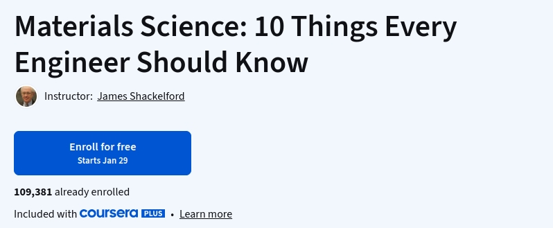 Imágenes · Ciencia de los materiales: 10 Lo que todos los ingenieros deben saber 2026-1