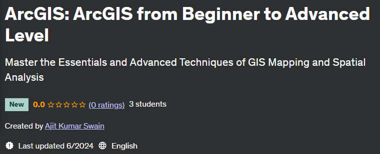 Pictures · Udemy — ArcGIS: ArcGIS from Beginner to Advanced Level 2024-6