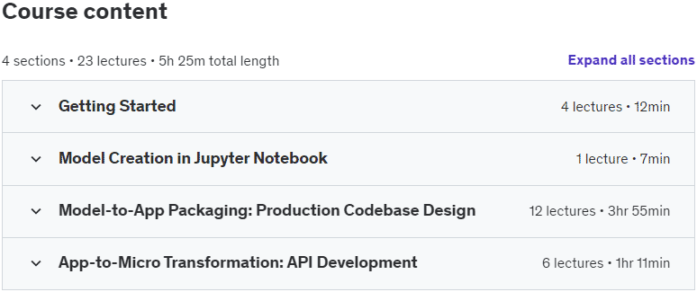 Course topics · ML in Production: From Data Scientist to ML Engineer 2024-9