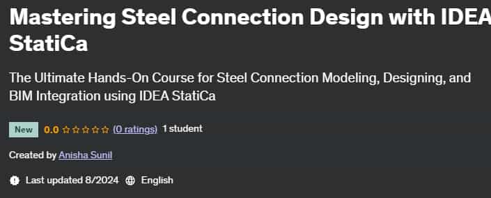 Pictures · Udemy — Mastering Steel Connection Design with IDEA StatiCa 2024-8