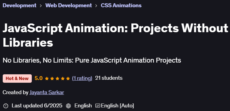 Pictures · JavaScript Animation: Projects Without Libraries 2025-5