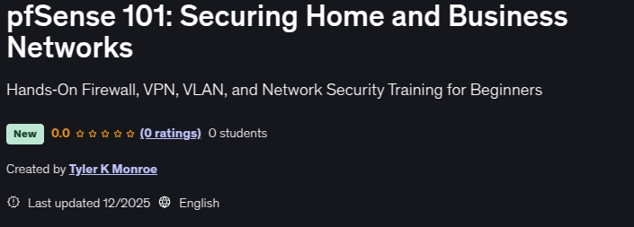 图片 · pfsense 101: 安全家庭和商业网络 2025-12