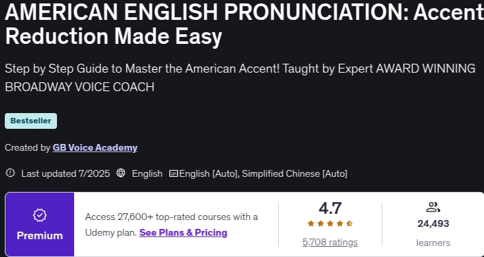 Bilder · US-Englischpronunciation: Accent Reduction Made Easy 2025-7