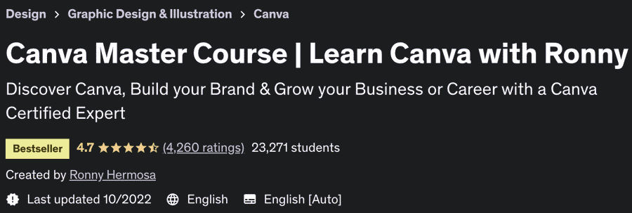 Pictures · Canva Master Course | Learn Canva with Ronny 2022-10