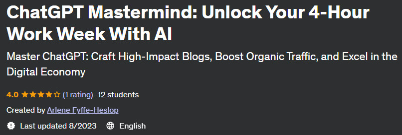 Pictures · ChatGPT Mastermind: Unlock Your 4-Hour Work Week With AI 2023-7