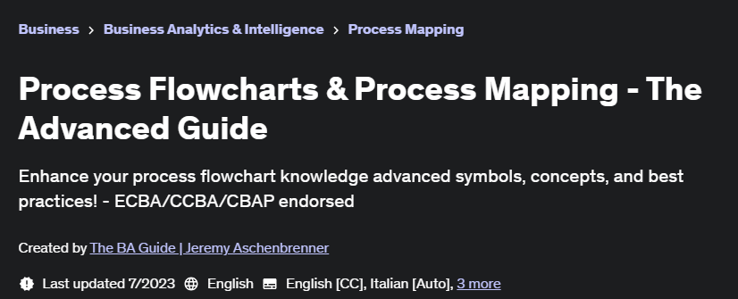 Pictures · Udemy — Process Flowcharts & Process Mapping – The Advanced Guide 2023-7