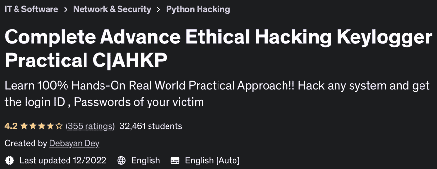 Pictures · Udemy — Complete Advance Ethical Hacking Keylogger Practical C|AHKP 2021-4