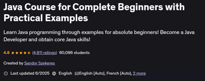 Pictures · Java Course for Complete Beginners with Practical Examples 2025-6