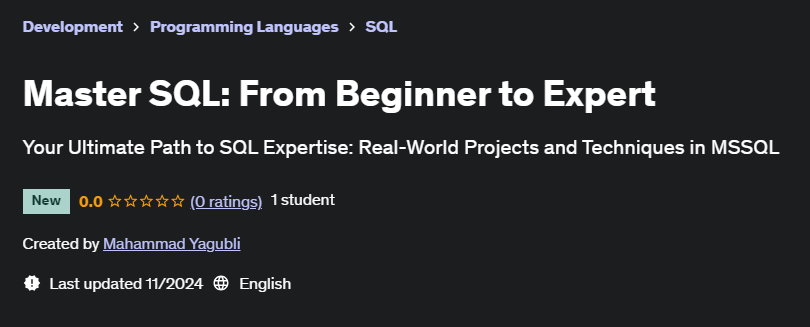 Pictures · Udemy — Master SQL: From Beginner to Expert 2024-10