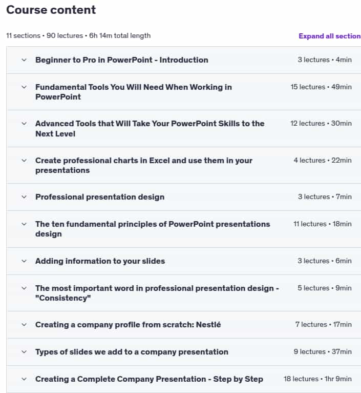课程主题 · 在 PowerPoint 中开始学习:完整的 PowerPoint 培训 2025-6