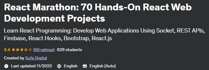 Pictures · Udemy — React Marathon: 70 Hands-On React Web Development Projects 2023-11