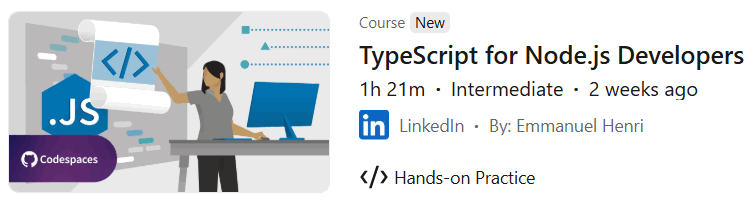Pictures · TypeScript for Node.js Developers 2025-1